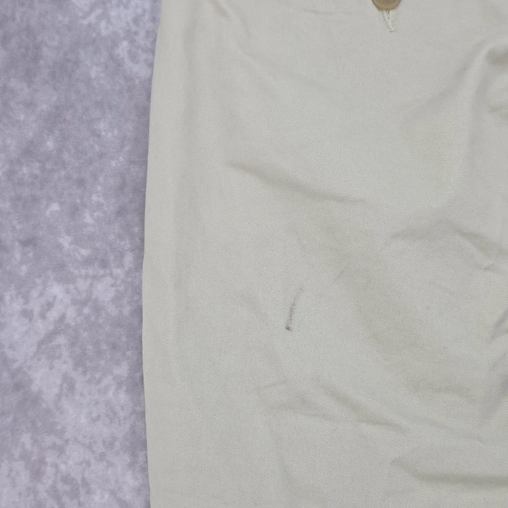 Polo Ralph Lauren Chino Pants Mens 33x32 Stretch Straight Fit Beige Khaki Tan